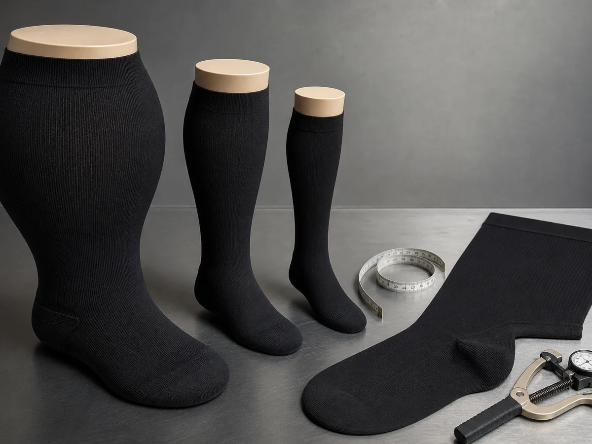 Bariatric and extreme-width sock assortment